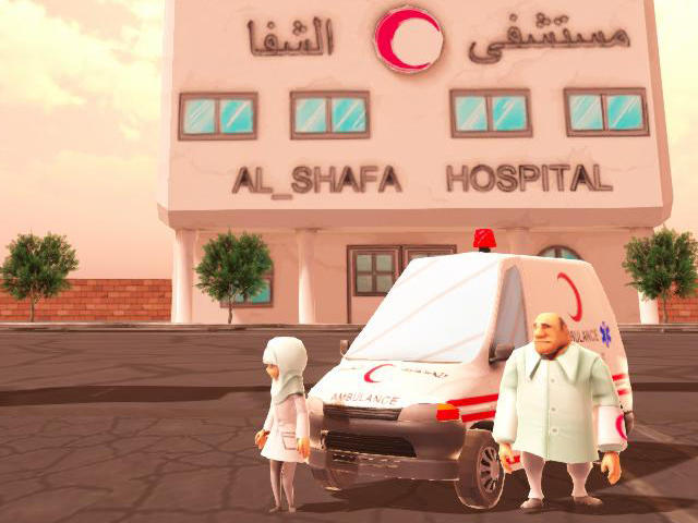 Ambulance Unfair War On Gaza