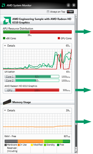 AMD System Monitor