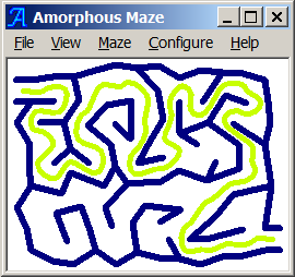 Amorphous Maze