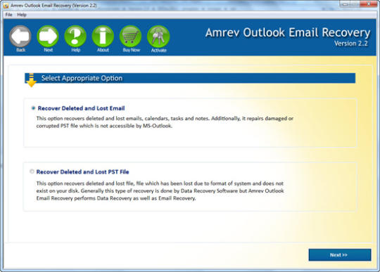Amrev Outlook Email Recovery