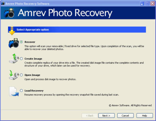 Amrev Photo Recovery