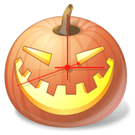 Analogue Vista Clock Halloween Edition