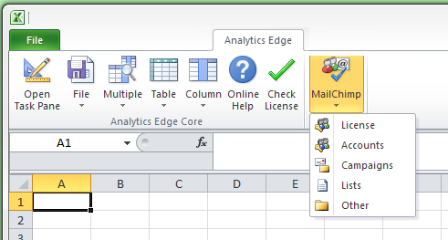 Analytics Edge MailChimp Connector