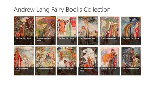 Andrew Lang Fairy Books Collection