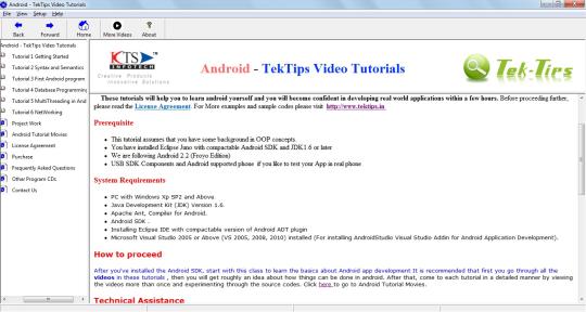 Android - TekTips Video Tutorials