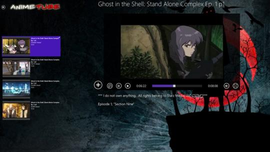 AnimeTube for Windows 8