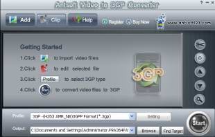 AntSoft Video to 3GP Converter