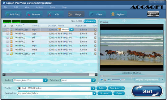 Aogsoft iPad Video Converter