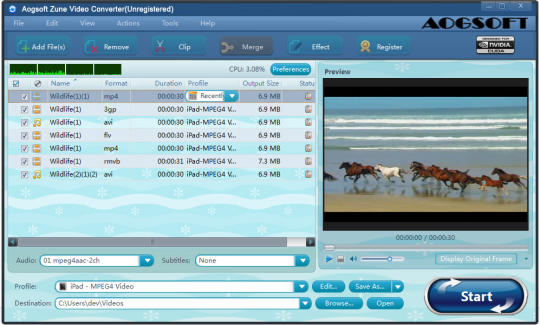 Aogsoft Zune HD Video Converter