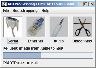 Apple Disk Transfer ProDOS (ADTPro)