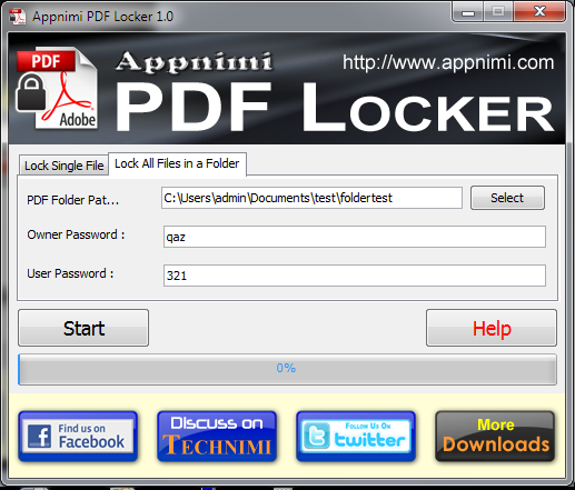 Appnimi PDF Locker