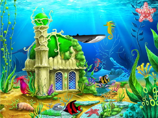Aqua Castles Screensaver