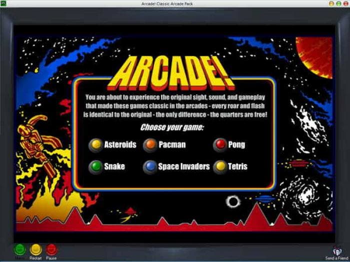 Arcade! Classic Arcade Pack