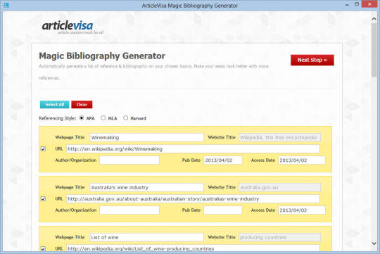 ArticleVisa Magic Bibliography Generator