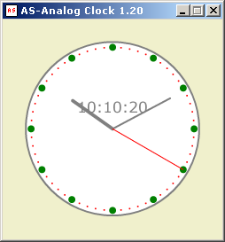 AS-Analog Clock