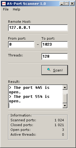 AS-Port Scanner