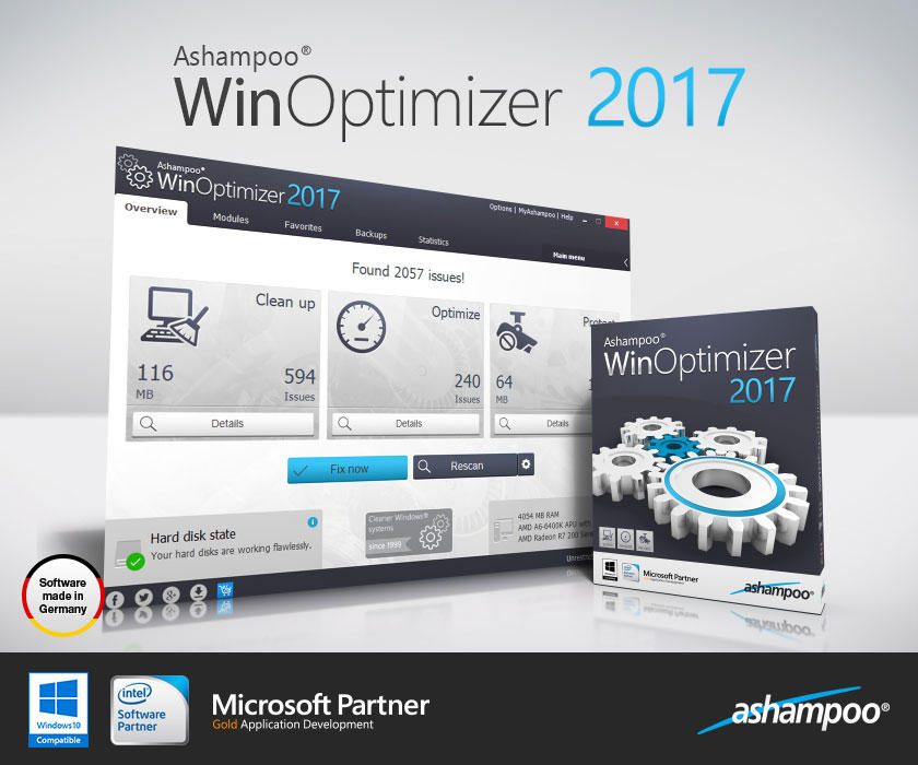 Ashampoo WinOptimizer 2017