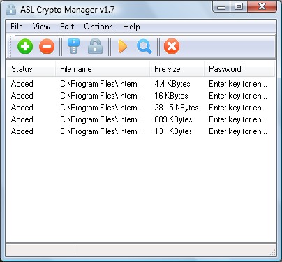 ASL Crypto Manager