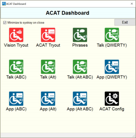 Assistive Context-Aware Toolkit (ACAT)