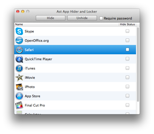 Ast App Hider And Locker for Mac
