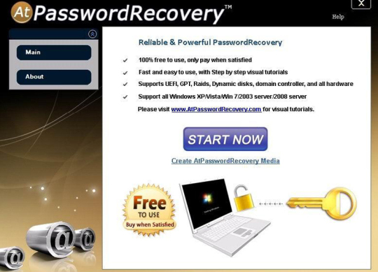 At Password Recovery
