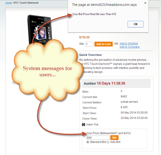 Auction Magento Extension