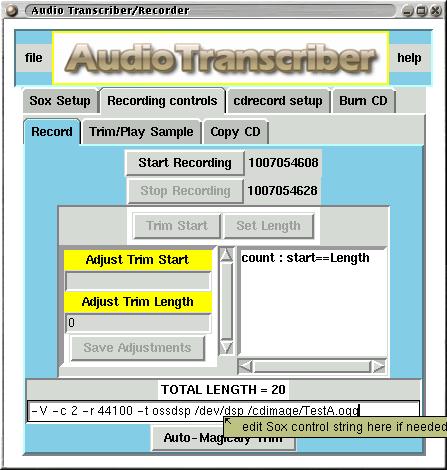 Audio Transcriber