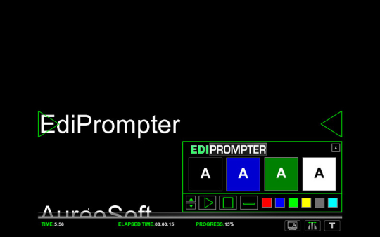 AureoSoft EdiPrompter - Personal Edition