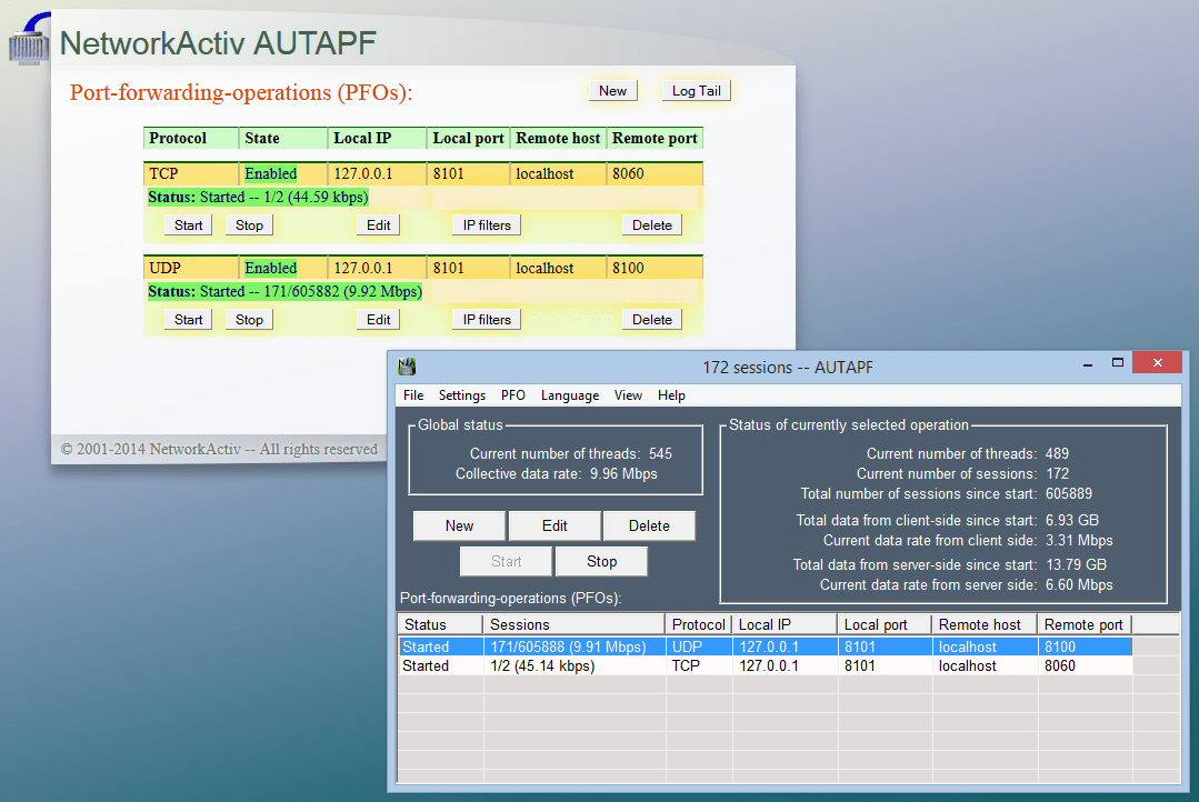 AUTAPF Port Forwarder