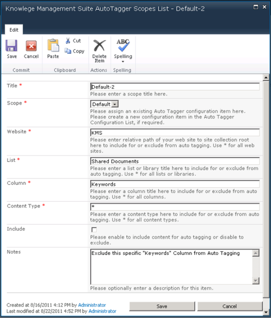 Auto Tagger for Microsoft SharePoint Server