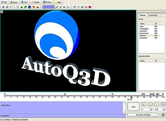AutoQ3D Animation