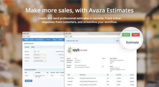 Avaza Invoicing