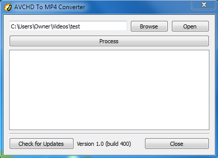 AVCHD to MP4 Converter