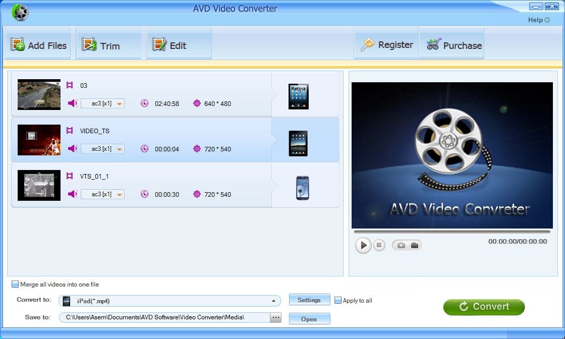 AVD Video Converter