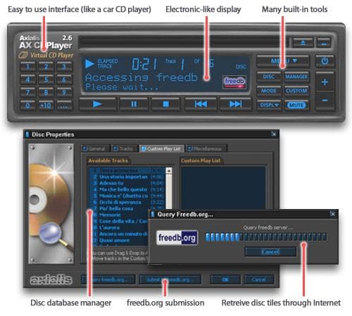 Axialis AX CD player