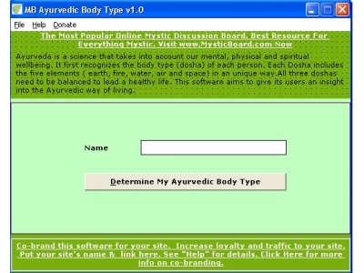Ayurvedic Body Type