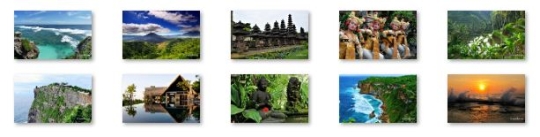 Bali Indonesia Windows 7 Theme
