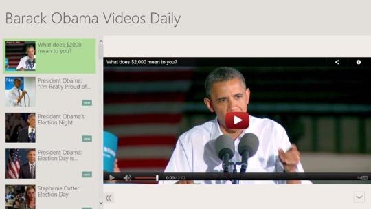 Barack Obama Videos Daily
