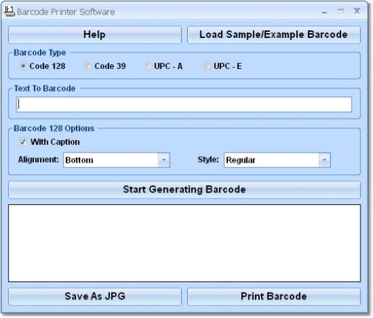 Barcode Printer Software