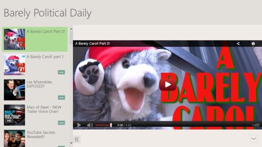 Barely Political Daily for WIndows 8