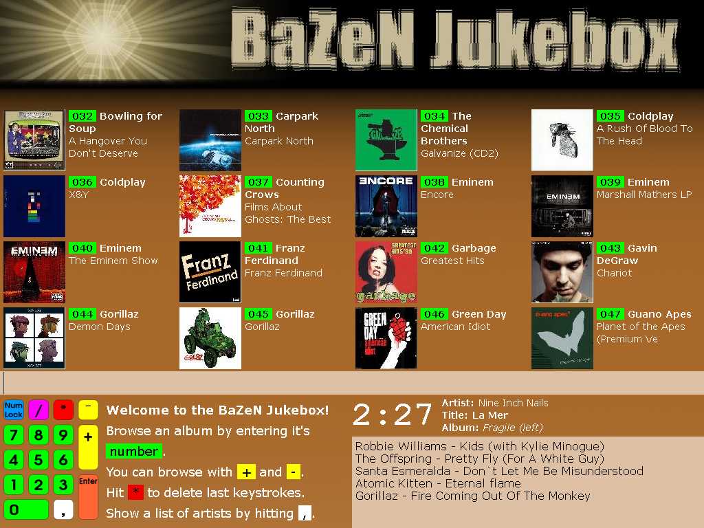 BaZeN Jukebox