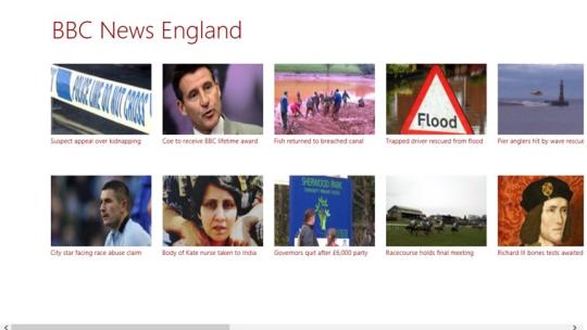 BBC England News for Windows 8