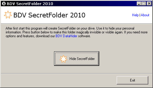 BDV SecretFolder