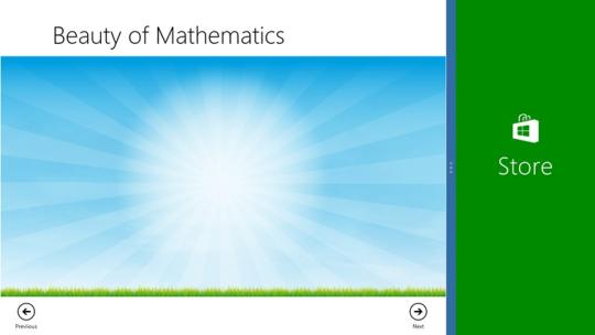 Beauty of Math for Windows 8