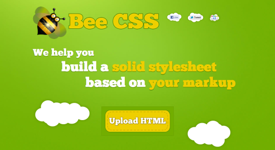 Bee CSS - CSS Generator