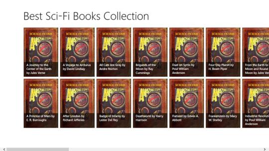 Best Sci-Fi Books Collection for Windows 8