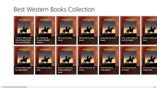 Best Western Books Collection for Windows 8