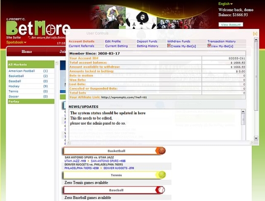 BetMore Betting Exchange & Sportsbook Software
