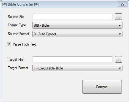 Bible Converter