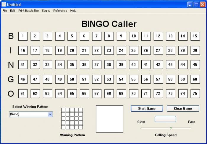 Bingo Caller